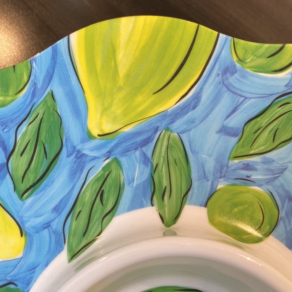 Melamine Fruit serving scallops dish - Picture 6 of 7